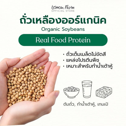 ถั่วเหลือง Organic 450g