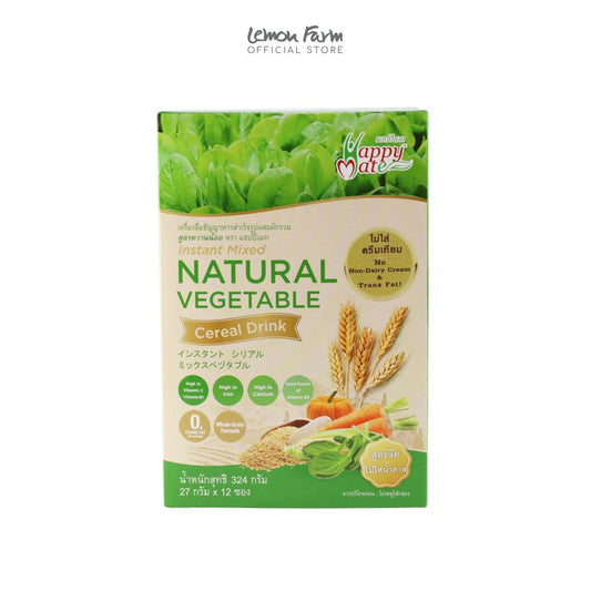 ธัญญาหารผสมผักรวม หวานน้อย (27g x 12 ซอง)