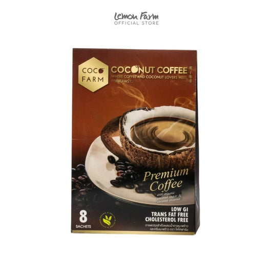 กาแฟปรุงสำเร็จผสมน้ำตาลมะพร้าว 160g