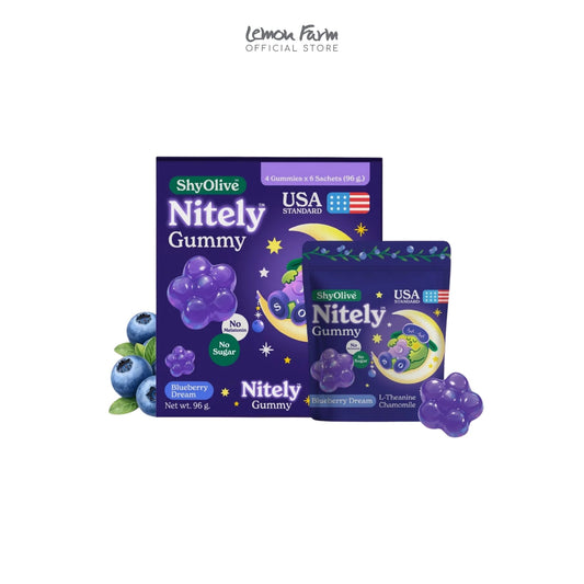 Nitely Gummy บลูเบอร์รี่ดรีมกัมมี่ 96g
