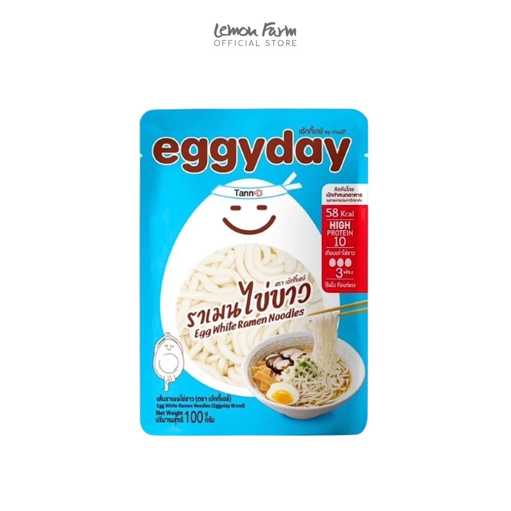 เส้นราเมนไข่ขาว 100 g