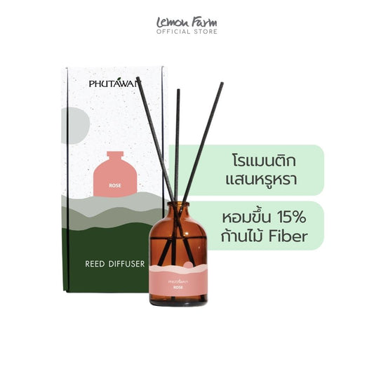 ก้านไม้หอมกลิ่นดอกกุหลาบ 100 ml.