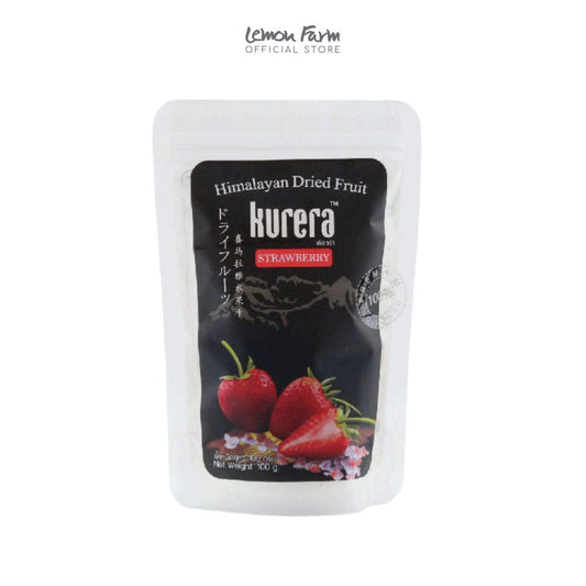 สตอเบอรี่อบแห้งผสมเกลือชมพู 100 g