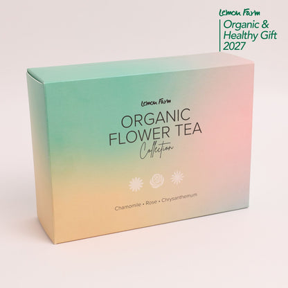 ของขวัญสุขภาพ C6 Organic Flower Tea Set ชุดชาดอกไม้ ไม่มีคาเฟอีน