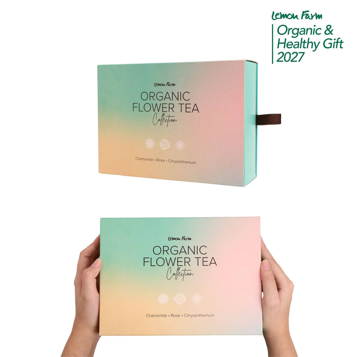 ของขวัญสุขภาพ C6 Organic Flower Tea Set ชุดชาดอกไม้ ไม่มีคาเฟอีน