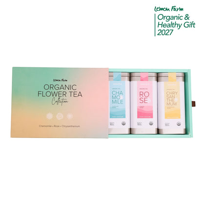 ของขวัญสุขภาพ C6 Organic Flower Tea Set ชุดชาดอกไม้ ไม่มีคาเฟอีน