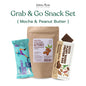 Grab & Go Snack Set - Mocha & Peanut Butter