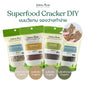 Superfood Cracker DIY ขนมวีแกนทำง่าย