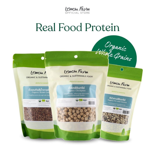 Real Food Protein รวมธัญพืชให้โปรตีน