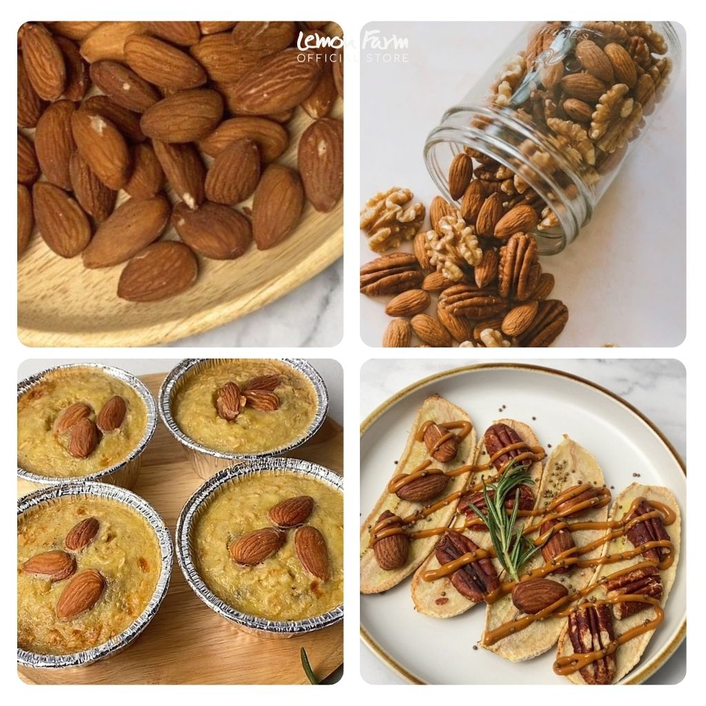 ถั่วรวม Good Fat Nut Trio อัลมอนด์ พีแคนนัท วอลนัท