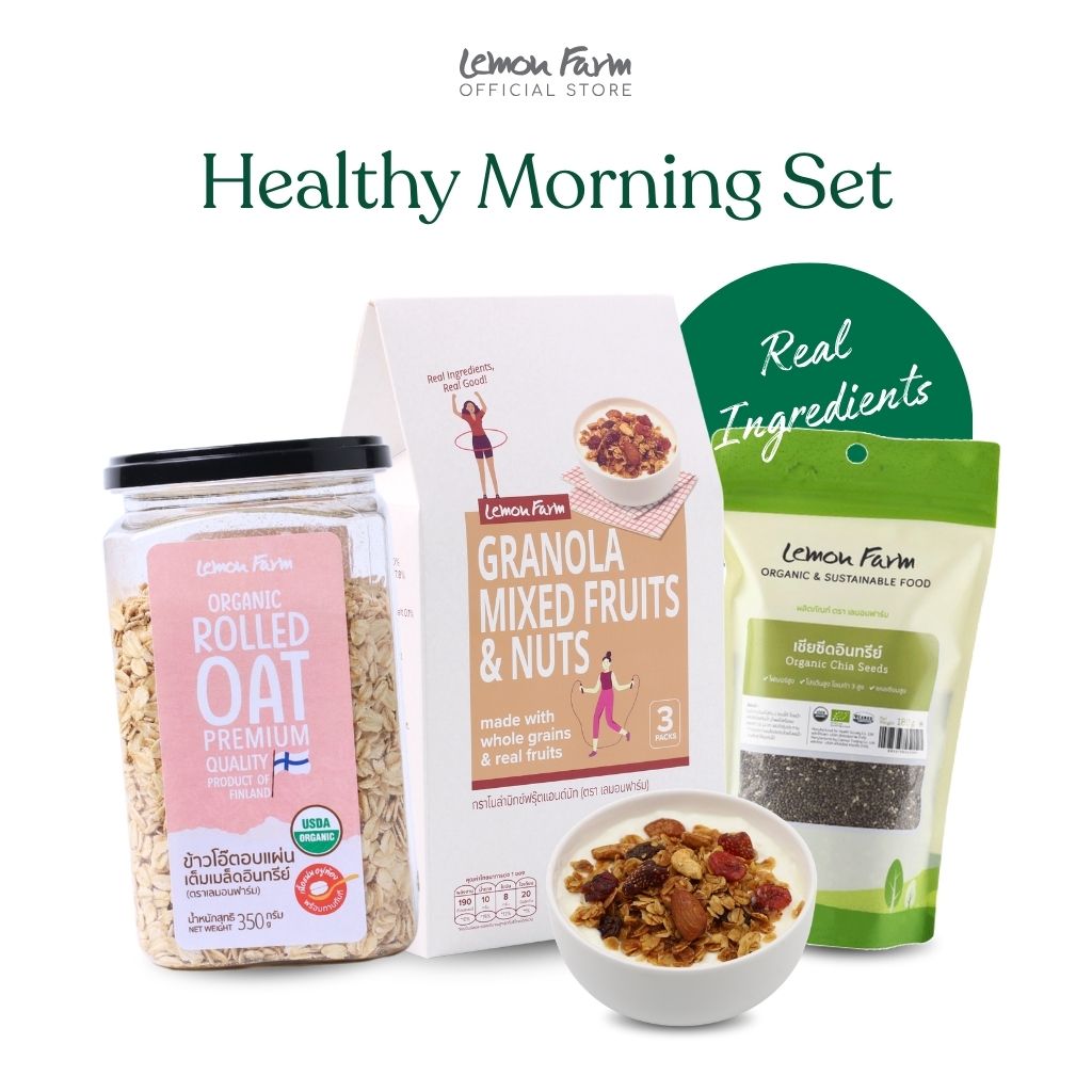 Healthy Morning Set รวมวัตถุดิบมื้อเช้าเฮลตี้
