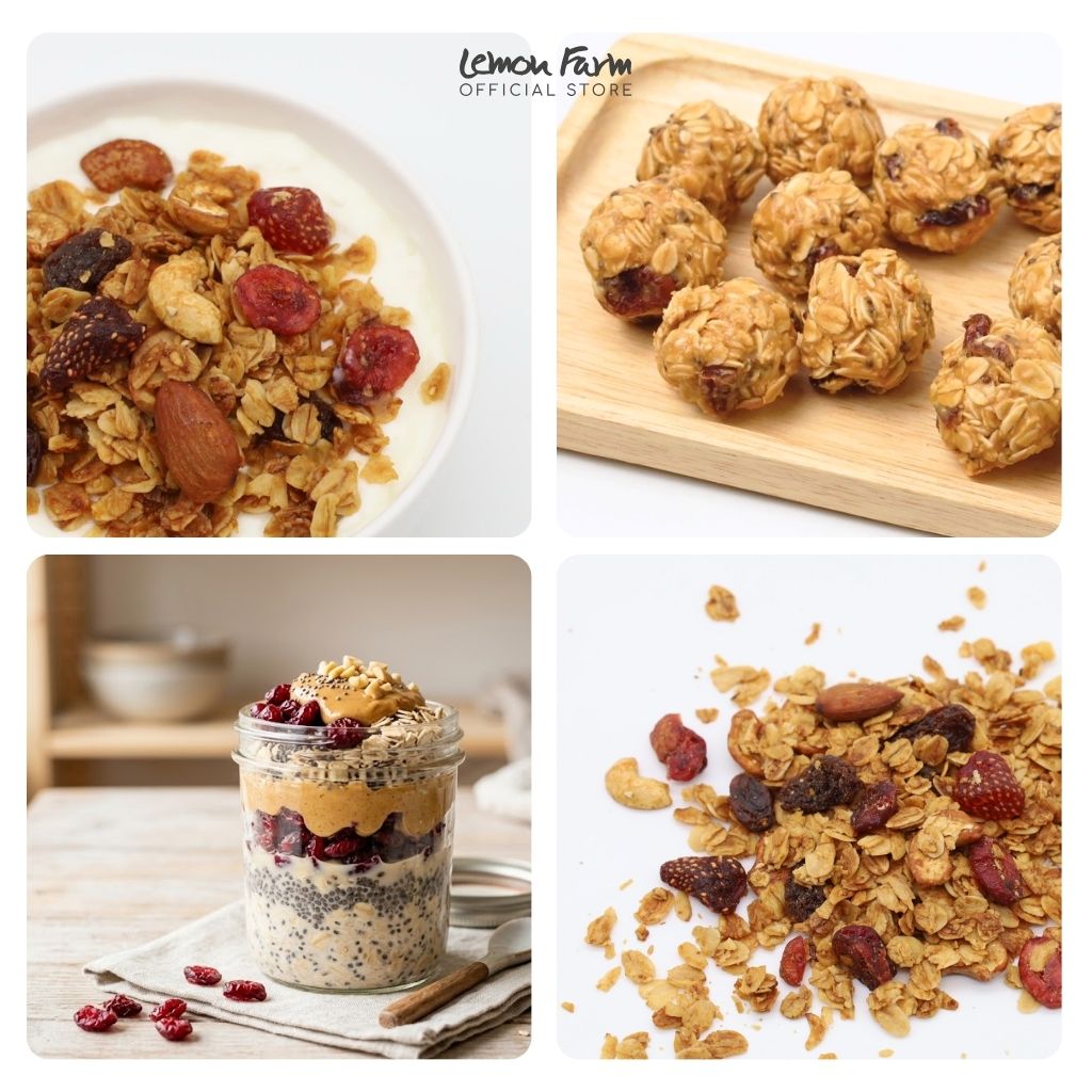 Healthy Morning Set: Healthy Breakfast Ingredients