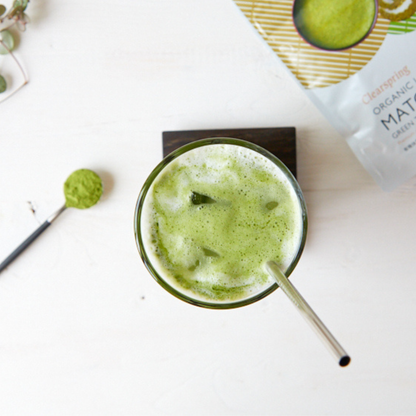 Organic Japanese Matcha Shot (Premium Grade Green Tea Powder) - 8 sachets (8x1g)